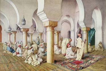 At Prayer in the Mosque